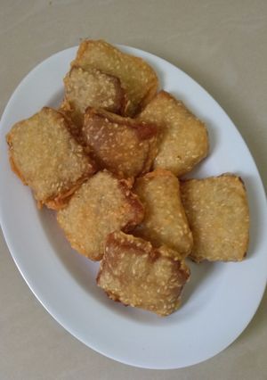 Foto resep Kue Keranjang Goreng Tabur Wijen