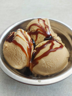 Una foto de Helado de caramelo