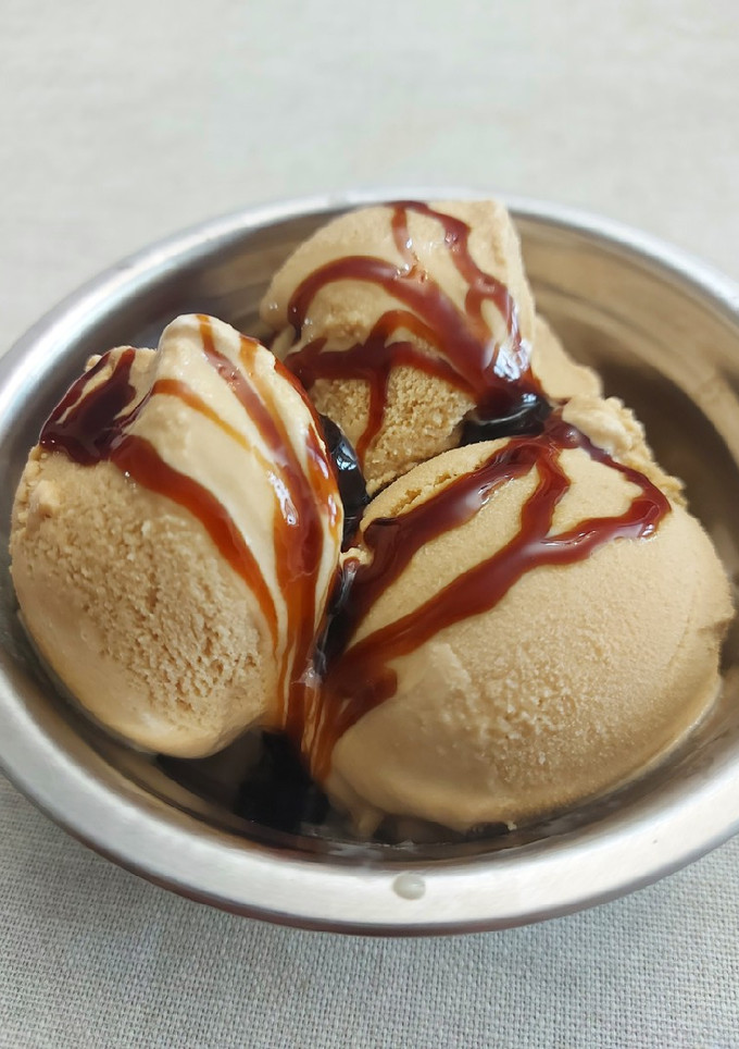 Una foto de Helado de caramelo