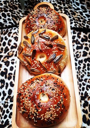 A picture of Bagels 🥯.