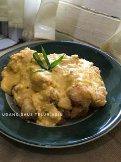 Foto resep Udang Saus Telur Asin