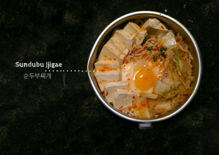 Langkah Mudah untuk Menyiapkan Sundubu Jjigae aka sup tahu pedas korea 순두부 찌개 Anti Gagal