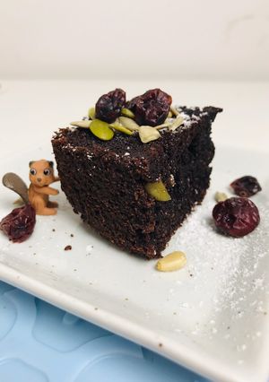 極簡最好吃巧克力蛋糕 的食譜成品照片