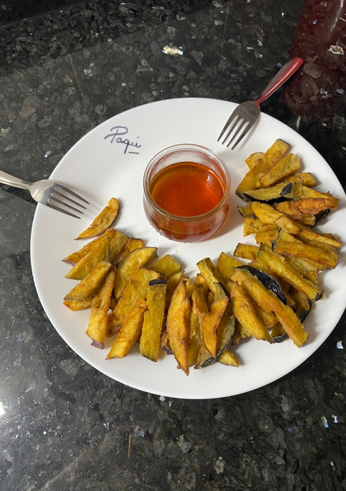 Una foto de Berenjenas 🍆 a la miel 🍯