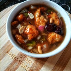 A picture of Kung Pao Chicken.