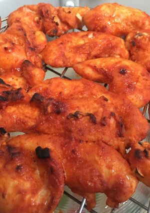 รูปของ สันในไก่สไปซี่ เคลือบซอสเกาหลี