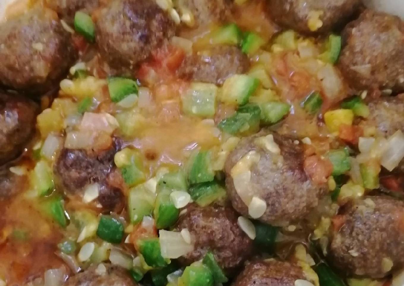 Albondiguitas con verduras