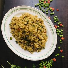 A picture of Vegetable fried rice.