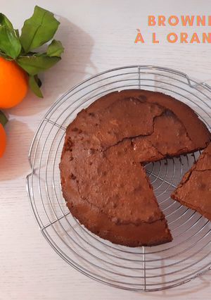 Une photo de Brownie a l orange