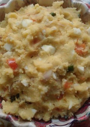 ডিম আলুর ভর্তা (Dim Alur Bharta Recipe in Bengali) রেসিপির প্রধান ছবি