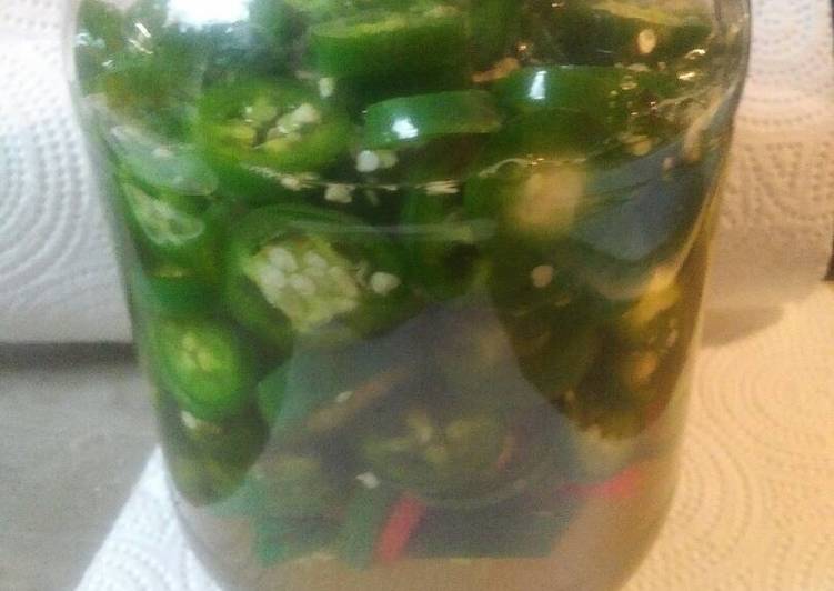 Recipe: Yummy Pickled Peppers simple