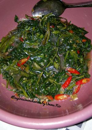 Foto resep Tumis Kangkung Pedas Bumbu Terasi