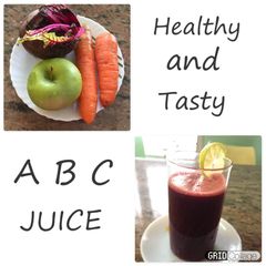 A picture of Healthy and Tasty ABC Juice 🥤.