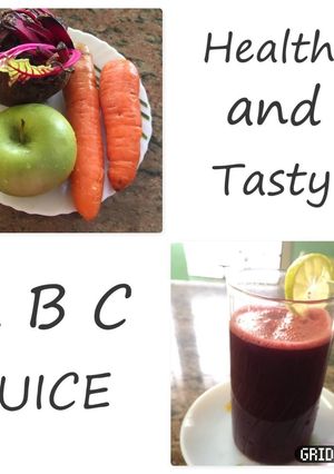A picture of Healthy and Tasty ABC Juice 🥤.