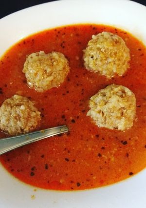 Paradicsomos húsgombóc recept fotója
