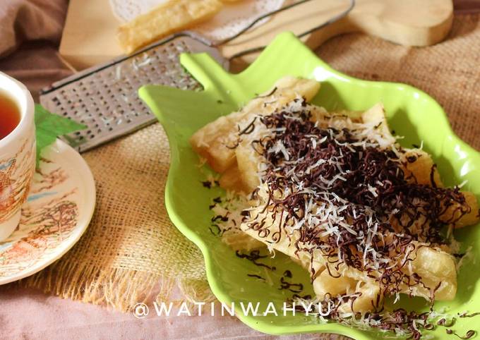Resep Singkong Coklat Keju Anti Gagal