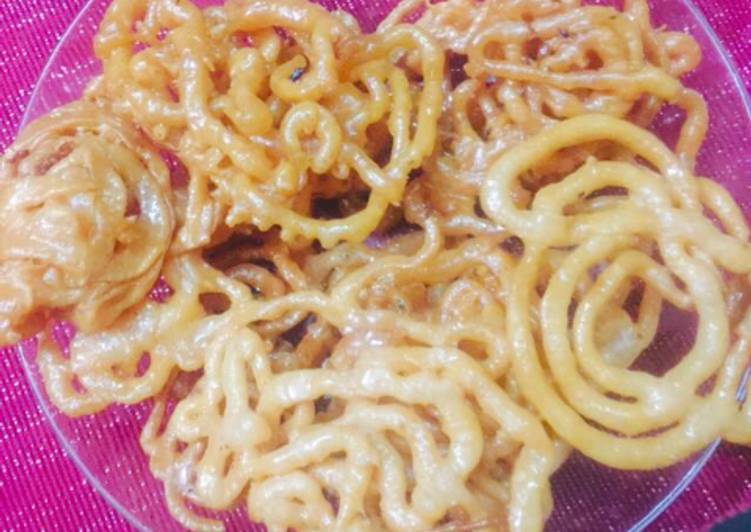 Easiest Way to Prepare Homemade Jalebi🥨