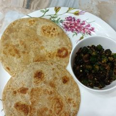 A picture of Barley Flour Paratha.