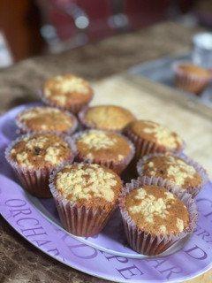Foto resep Mufin silverqueen chunki bar with crumble