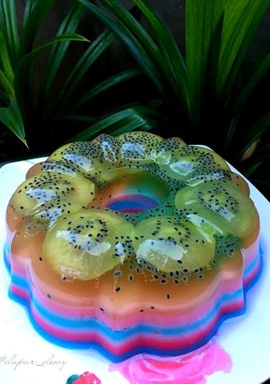Foto resep Puding Lapis