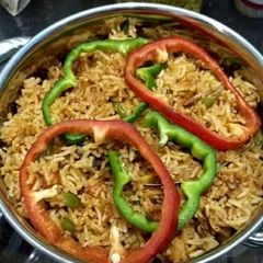 A picture of Lucknowi veg Pullav.