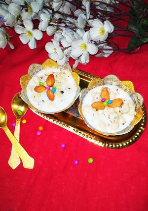 A picture of Makhane ki kheer.