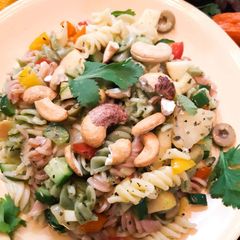 A picture of Herb Pasta Salad.