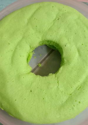 Foto resep Bolu kukus pandan kelapa
