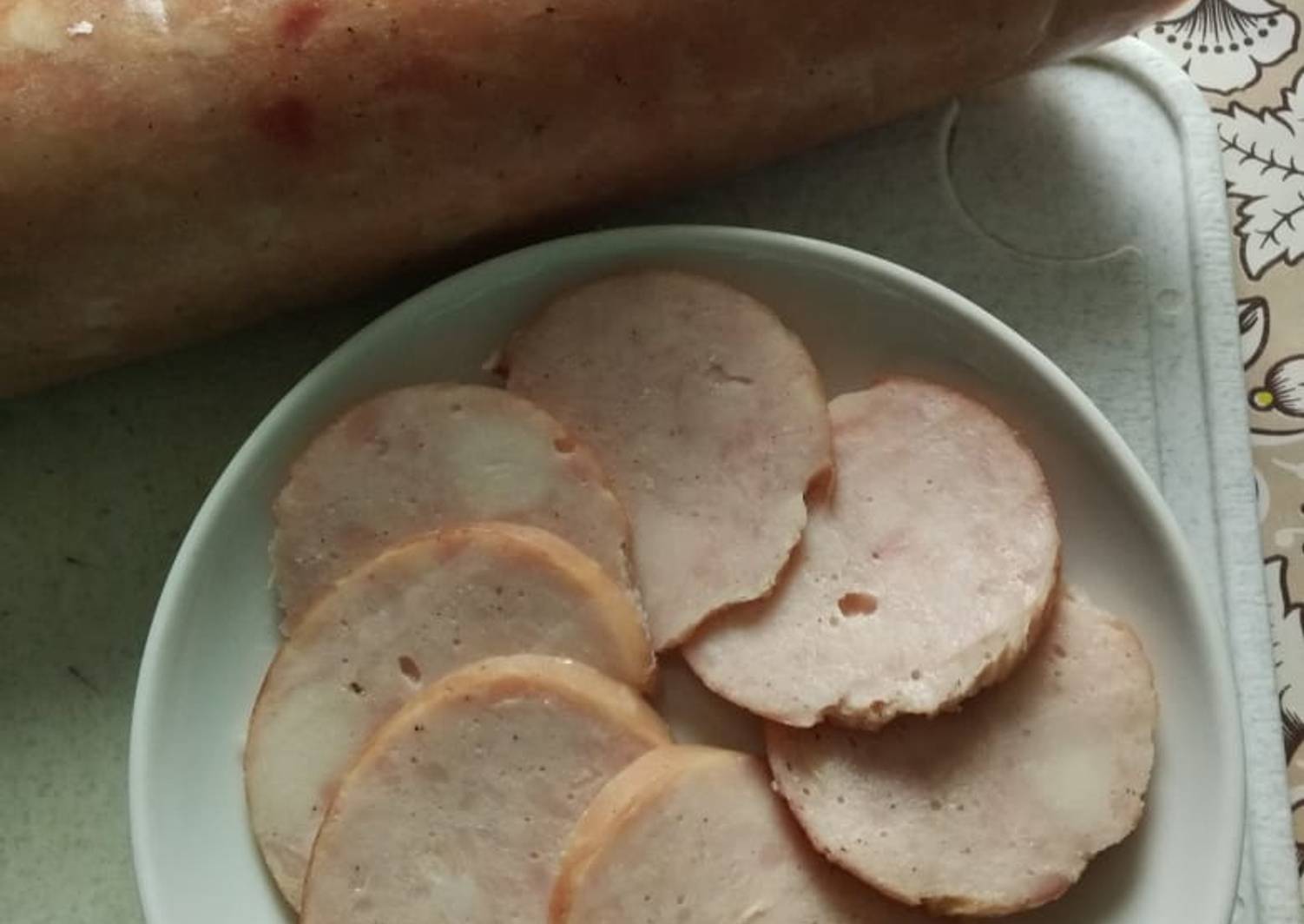 Рецепт как сделать колбасу из курицы