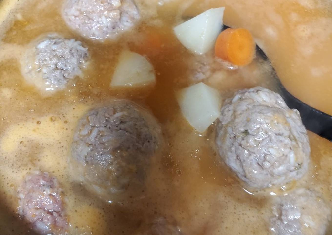 Albóndigas en caldillo