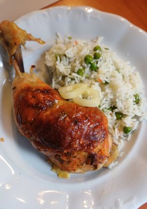 Töltött csirkecomb recept fotója