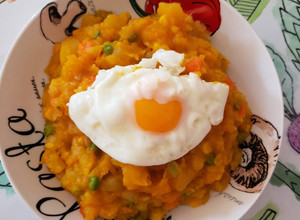 Una foto de Charquicán de verduras