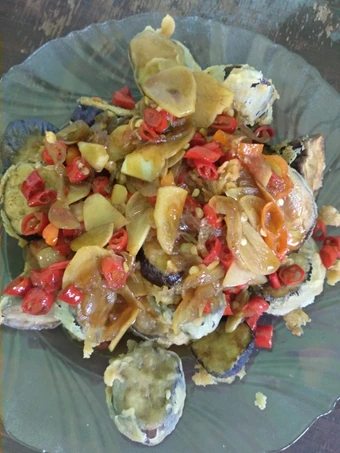 Cara Mudah Menyiapkan Resep Terong crispy saus tiram yang Enak Banget Anti Ribet, Bikin Ngiler