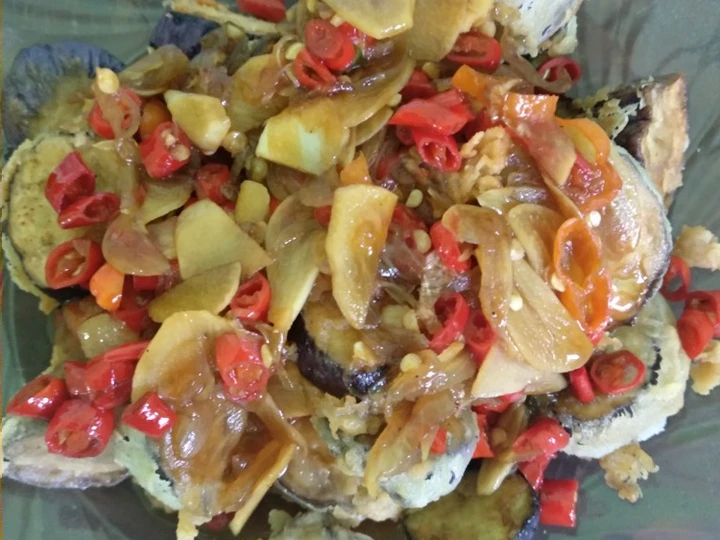 Cara Mudah Menyiapkan Resep Terong crispy saus tiram yang Enak Banget Anti Ribet, Bikin Ngiler