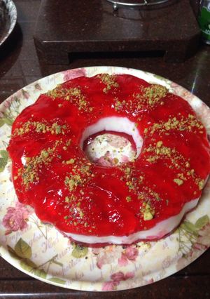 صورة لوصفة حلوى بارده مع الجيلي