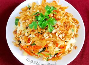 Hình của món Gỏi Ngó Sen, Cổ Hủ Dừa chay.