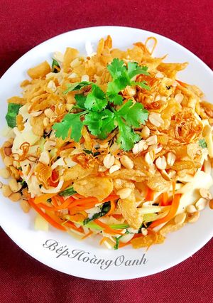 Hình của món Gỏi Ngó Sen, Cổ Hủ Dừa chay.
