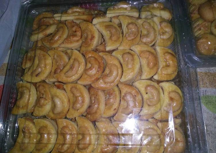 Resep Cashew cookies (Kue Kacang Mede) yang Enak Banget