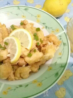Foto resep Ayam tepung saos lemon madu