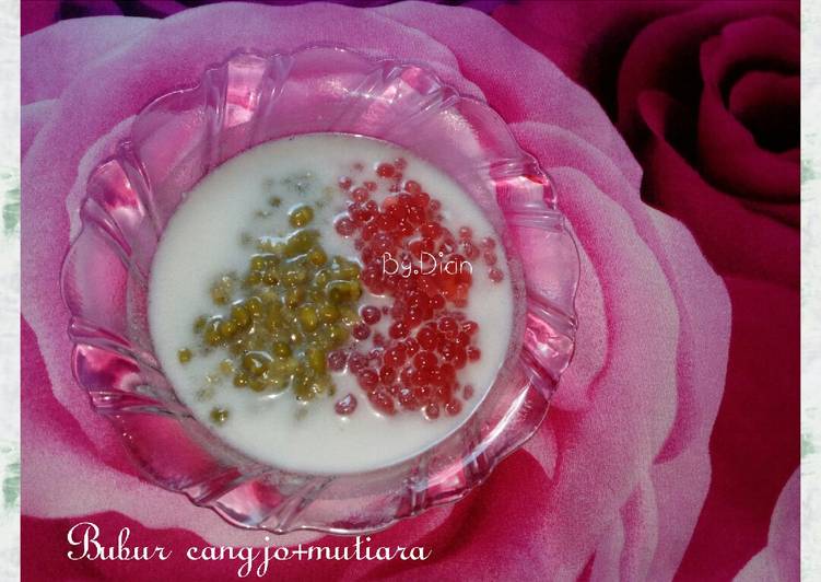 Bubur kacang ijo + mutiara