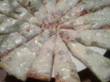 Pizza con mozzarella