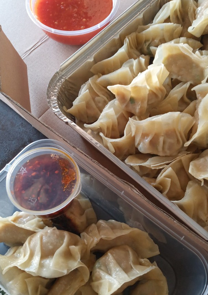 Foto resep Gyoza ayam dengan chili oil