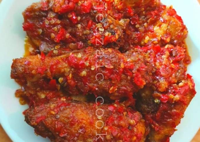 Resep Ayam Goreng Balado Oleh Jeezaic.cook - Cookpad