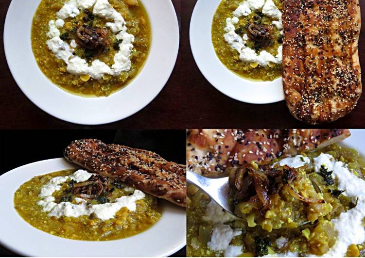 Ash-E Bademjan | Persian Eggplant Soup