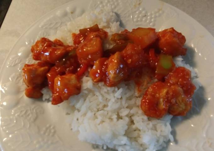 Pinoy Sweet and Sour Chicken