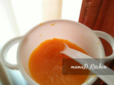 Puree Pumpkin / Labu kuning (selingan mpasi mulai 6 bulan)