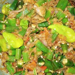 A picture of Bhindi masala.