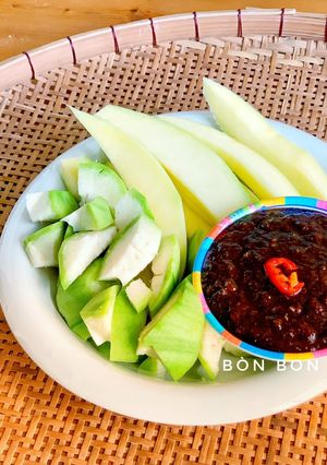 Hình của món Mắm Ruốc Thái.