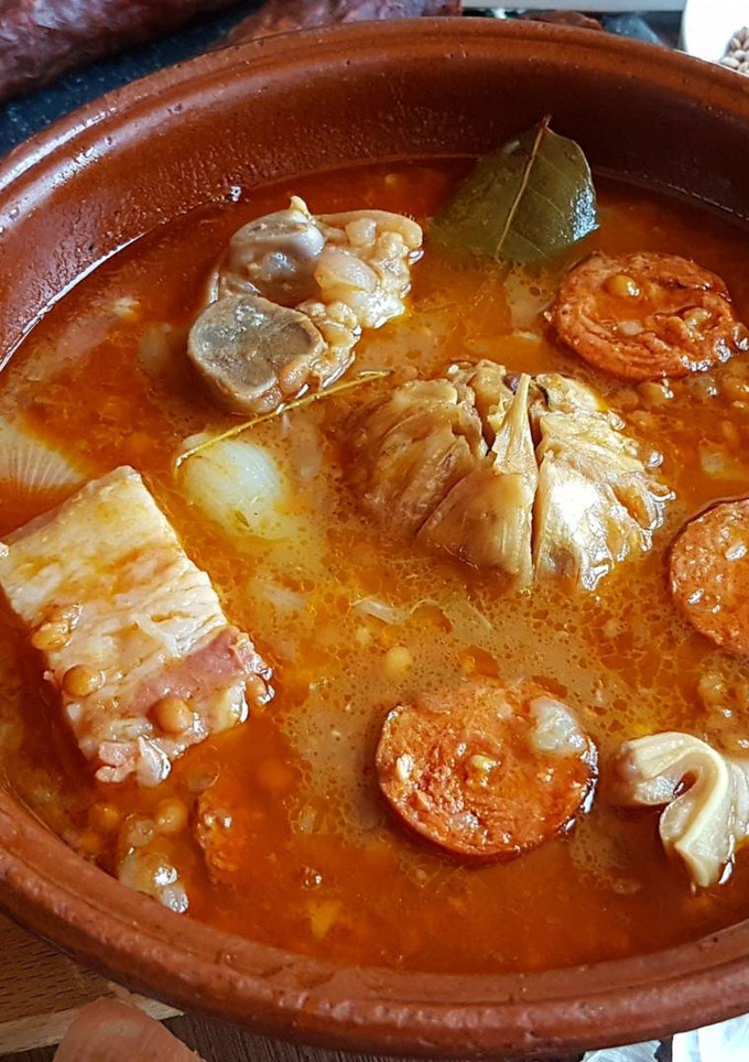Una foto de Lentejas estofadas