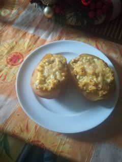 Töltött krumpli recept fotója